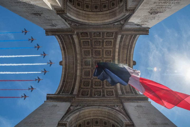 La patrouille de France le 14 juillet